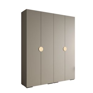 Szafa ubraniowa Garderoba INOVA 4 2SZ kaszmir+złoty 203573 Szafa ubraniowa Garderoba INOVA 4 2SZ kaszmir+złoty 203573
