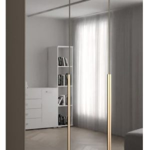 Szafa ubraniowa INOVA 1 L 1,5SZ kaszmir+złoty 210749 Szafa ubraniowa INOVA 1 L 1,5SZ kaszmir+złoty 210749
