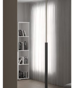 Szafa ubraniowa INOVA 1 L 1SZ kaszmir+czarny 210741 Szafa ubraniowa INOVA 1 L 1SZ kaszmir+czarny 210741