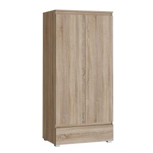 Szafa ubraniowa NEO 05 dąb sonoma z półką, drążkiem i szufladą 915870 Szafa ubraniowa NEO 05 dąb sonoma z półką, drążkiem i szufladą 915870