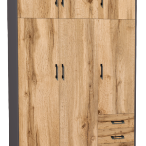 Szafa ubraniowa Sz03 Grafit-Wotan 193x127x55 cm Bestseller 573671 Szafa ubraniowa Sz03 Grafit-Wotan 193x127x55 cm Bestseller 573671