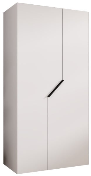 Szafa uchylna ANDREW 1 100 wys 202 cm Biały + u Czarny 782150