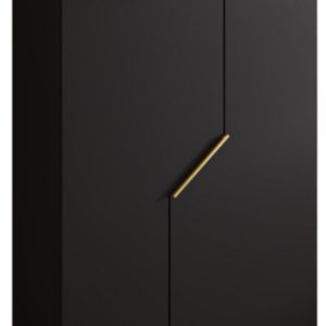 Szafa uchylna ANDREW 1 100 wys 202 cm Czarny + u Złoty 782128