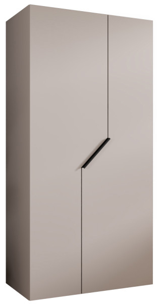 Szafa uchylna ANDREW 1 100 wys 202 cm Kaszmir + u Czarny 782138