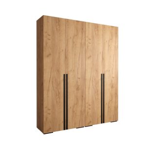 Szafa uchylna Garderoba MANHATTAN 2SZ dąb craft złoty 759141 Szafa uchylna Garderoba MANHATTAN 2SZ dąb craft złoty 759141