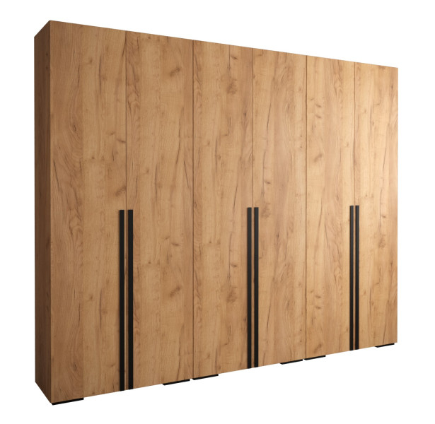 Szafa uchylna Garderoba MANHATTAN 3SZ dąb craft złoty 759140