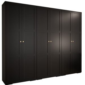 Szafa uchylna Garderoba MANHATTAN RYFEL 10 300 czarny 325274 Szafa uchylna Garderoba MANHATTAN RYFEL 10 300 czarny 325274
