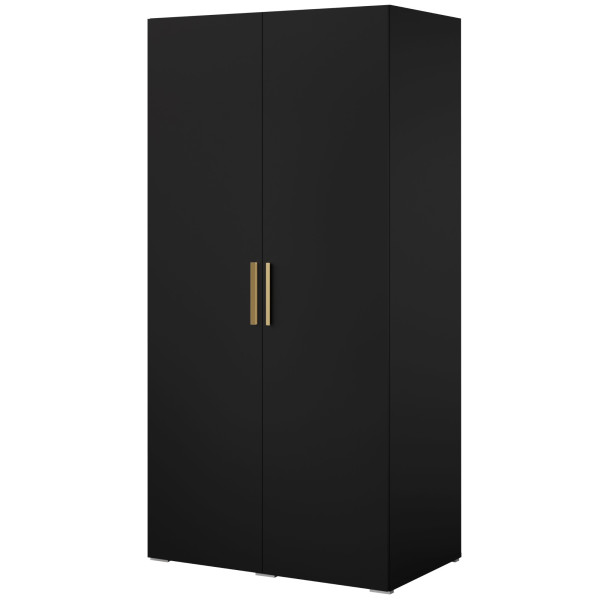 Szafa uchylna Napoli 2D 100 Czarna (2 kolory uchwytów) 785652