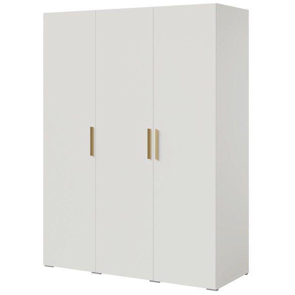 Szafa uchylna Napoli 3D 150 Biała (2 kolory uchwytów) 785646
