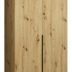 Szafa uchylna otwierana ALICANTE 1 100 wys. 202 cm artisan + czarny 702149 Szafa uchylna otwierana ALICANTE 1 100 wys. 202 cm artisan + czarny 702149