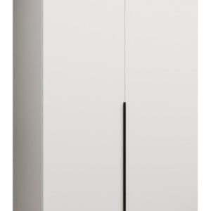 Szafa uchylna otwierana ALICANTE 1 100 wys. 202 cm biały + czarny 702168 Szafa uchylna otwierana ALICANTE 1 100 wys. 202 cm biały + czarny 702168