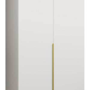 Szafa uchylna otwierana ALICANTE 1 100 wys. 202 cm biały + złoty 670468 Szafa uchylna otwierana ALICANTE 1 100 wys. 202 cm biały + złoty 670468