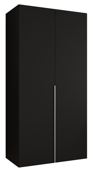 Szafa uchylna otwierana ALICANTE 1 100 wys. 202 cm czarny + kaszmir 670481