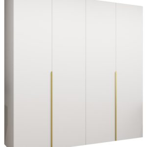 Szafa uchylna otwierana ALICANTE 1 200 wys. 202 cm biały + złoty 670509 Szafa uchylna otwierana ALICANTE 1 200 wys. 202 cm biały + złoty 670509