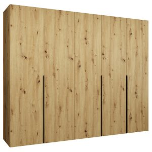 Szafa uchylna otwierana ALICANTE 1 250 wys. 202 cm artisan + czarny 670472 Szafa uchylna otwierana ALICANTE 1 250 wys. 202 cm artisan + czarny 670472