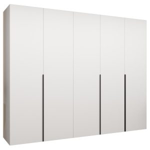Szafa uchylna otwierana ALICANTE 1 250 wys. 202 cm biały + czarny 702152 Szafa uchylna otwierana ALICANTE 1 250 wys. 202 cm biały + czarny 702152