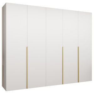 Szafa uchylna otwierana ALICANTE 1 250 wys. 202 cm biały + złoty 670450 Szafa uchylna otwierana ALICANTE 1 250 wys. 202 cm biały + złoty 670450