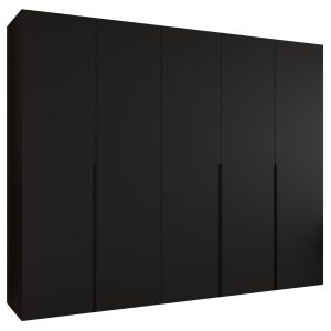 Szafa uchylna otwierana ALICANTE 1 250 wys. 202 cm czarny + czarny 702158 Szafa uchylna otwierana ALICANTE 1 250 wys. 202 cm czarny + czarny 702158