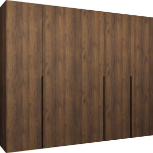 Szafa uchylna otwierana ALICANTE 1 250 wys. 202 cm orzech warmia + czarny 1035823 Szafa uchylna otwierana ALICANTE 1 250 wys. 202 cm orzech warmia + czarny 1035823