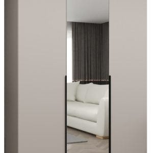 Szafa uchylna otwierana ALICANTE 2 150 wys. 202 cm kaszmir + czarny 670589 Szafa uchylna otwierana ALICANTE 2 150 wys. 202 cm kaszmir + czarny 670589