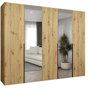 Szafa uchylna otwierana ALICANTE 2 250 wys. 202 cm artisan + czarny 670636 Szafa uchylna otwierana ALICANTE 2 250 wys. 202 cm artisan + czarny 670636