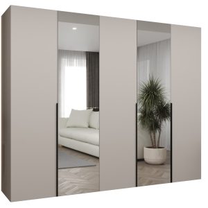 Szafa uchylna otwierana ALICANTE 2 250 wys. 202 cm kaszmir + czarny 670597