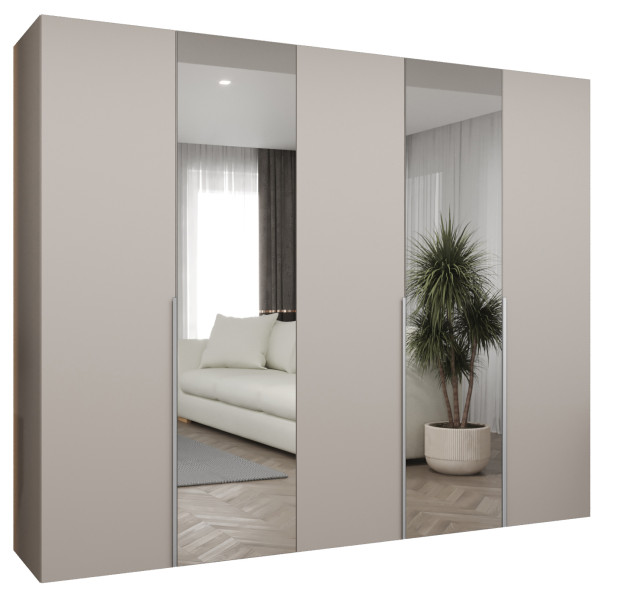 Szafa uchylna otwierana ALICANTE 2 250 wys. 202 cm kaszmir + kaszmir 670617