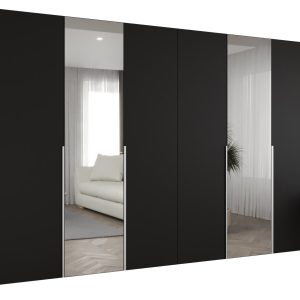 Szafa uchylna otwierana ALICANTE 2 300 wys. 202 cm czarny + kaszmir 670615 Szafa uchylna otwierana ALICANTE 2 300 wys. 202 cm czarny + kaszmir 670615