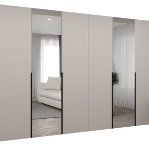 Szafa uchylna otwierana ALICANTE 2 300 wys. 202 cm kaszmir + czarny 670604 Szafa uchylna otwierana ALICANTE 2 300 wys. 202 cm kaszmir + czarny 670604