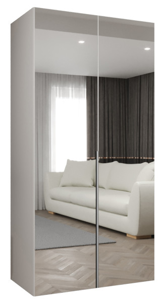 Szafa uchylna otwierana ALICANTE 3 100 wys. 202 cm biały + kaszmir 671241
