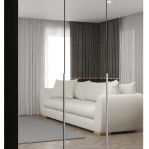 Szafa uchylna otwierana ALICANTE 3 150 wys. 202 cm czarny + kaszmir 670639 Szafa uchylna otwierana ALICANTE 3 150 wys. 202 cm czarny + kaszmir 670639
