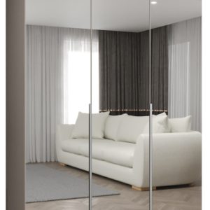 Szafa uchylna otwierana ALICANTE 3 150 wys. 202 cm kaszmir + kaszmir 671740