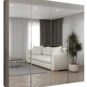 Szafa uchylna otwierana ALICANTE 3 200 wys. 202 cm kaszmir + kaszmir 671194