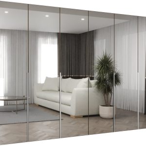 Szafa uchylna otwierana ALICANTE 3 300 wys. 202 cm orzech warmia + kaszmir 1036798 Szafa uchylna otwierana ALICANTE 3 300 wys. 202 cm orzech warmia + kaszmir 1036798