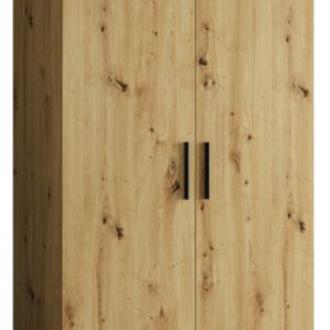 Szafa uchylna otwierana BARI 1 100 wys. 202 cm Artisan + u. Czarny 670672