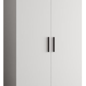 Szafa uchylna otwierana BARI 1 100 wys. 202 cm Biały + u. Czarny 670646