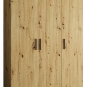 Szafa uchylna otwierana BARI 1 150 wys. 202 cm Artisan + u. Czarny 671234