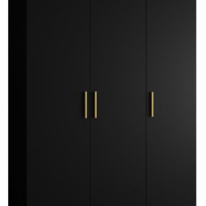 Szafa uchylna otwierana BARI 1 150 wys. 202 cm Czarny + u. Złoty 671250 Szafa uchylna otwierana BARI 1 150 wys. 202 cm Czarny + u. Złoty 671250