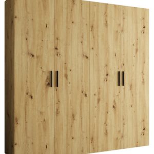 Szafa uchylna otwierana BARI 1 200 wys. 202 cm Artisan + u. Czarny 670667 Szafa uchylna otwierana BARI 1 200 wys. 202 cm Artisan + u. Czarny 670667