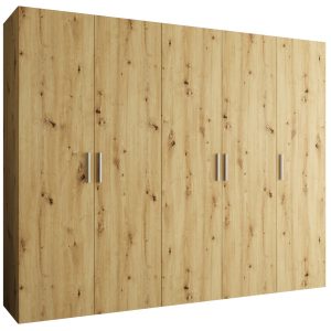 Szafa uchylna otwierana BARI 1 250 wys. 202 cm Artisan + u. Srebrny 670642 Szafa uchylna otwierana BARI 1 250 wys. 202 cm Artisan + u. Srebrny 670642