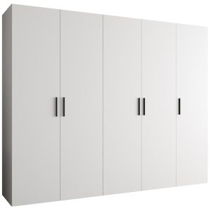 Szafa uchylna otwierana BARI 1 250 wys. 202 cm Biały + u. Czarny 670677 Szafa uchylna otwierana BARI 1 250 wys. 202 cm Biały + u. Czarny 670677