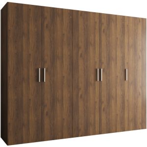 Szafa uchylna otwierana BARI 1 250 wys. 202 cm Orzech Warmia + u. Srebrny 1037642 Szafa uchylna otwierana BARI 1 250 wys. 202 cm Orzech Warmia + u. Srebrny 1037642