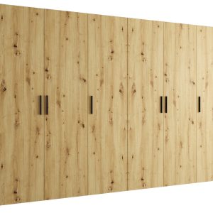 Szafa uchylna otwierana BARI 1 300 wys. 202 cm Artisan + u. Czarny 670663 Szafa uchylna otwierana BARI 1 300 wys. 202 cm Artisan + u. Czarny 670663