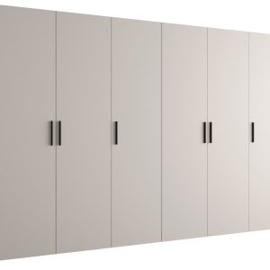 Szafa uchylna otwierana BARI 1 300 wys. 202 cm Kaszmir + u. Czarny 670674 Szafa uchylna otwierana BARI 1 300 wys. 202 cm Kaszmir + u. Czarny 670674