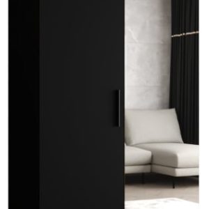 Szafa uchylna otwierana BARI 2 100 wys. 202 cm Czarny + u. Czarny 678534 Szafa uchylna otwierana BARI 2 100 wys. 202 cm Czarny + u. Czarny 678534