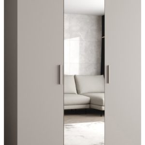 Szafa uchylna otwierana BARI 2 150 wys. 202 cm Kaszmir + u. Srebrny 678521 Szafa uchylna otwierana BARI 2 150 wys. 202 cm Kaszmir + u. Srebrny 678521