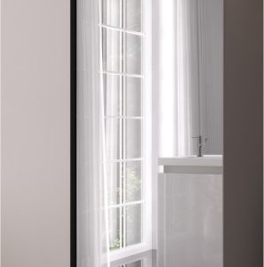 Szafa uchylna otwierana Kris 100 1LD wys 202 cm Kaszmir + Czarny 1079213