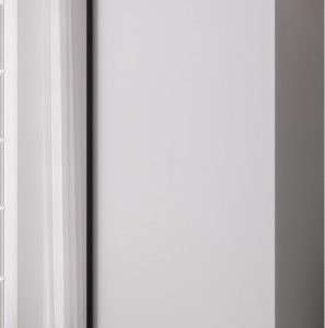 Szafa uchylna otwierana Kris 100 1LM wys 202 cm Biały + Czarny 1079200