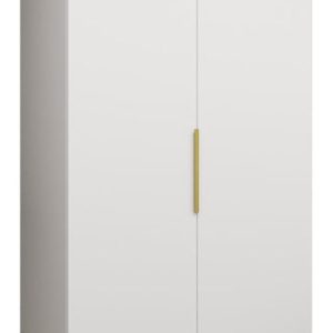 Szafa uchylna otwierana MARBELLA 1 100 wys. 202 cm biały + złoty 702150 Szafa uchylna otwierana MARBELLA 1 100 wys. 202 cm biały + złoty 702150