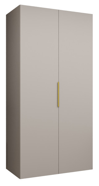 Szafa uchylna otwierana MARBELLA 1 100 wys. 202 cm kaszmir + złoty 702177